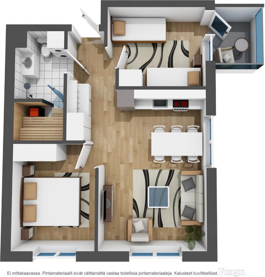 Levillenet Skistar Superior 2 Bedroom Apartments Ngoại thất bức ảnh